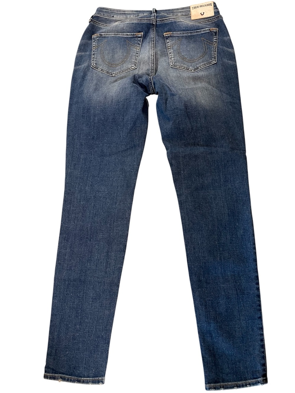 True Religion Jennie Curvy Women's Mid-Rise Skinny Denim Jeans 
Size 30. Stretch